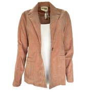 Savanna Jane Corduroy Blazer, Light Mauve
