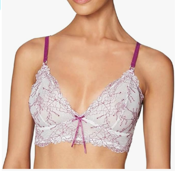 Heidi by Heidi Klum Natural Lace Soft Cup Bra