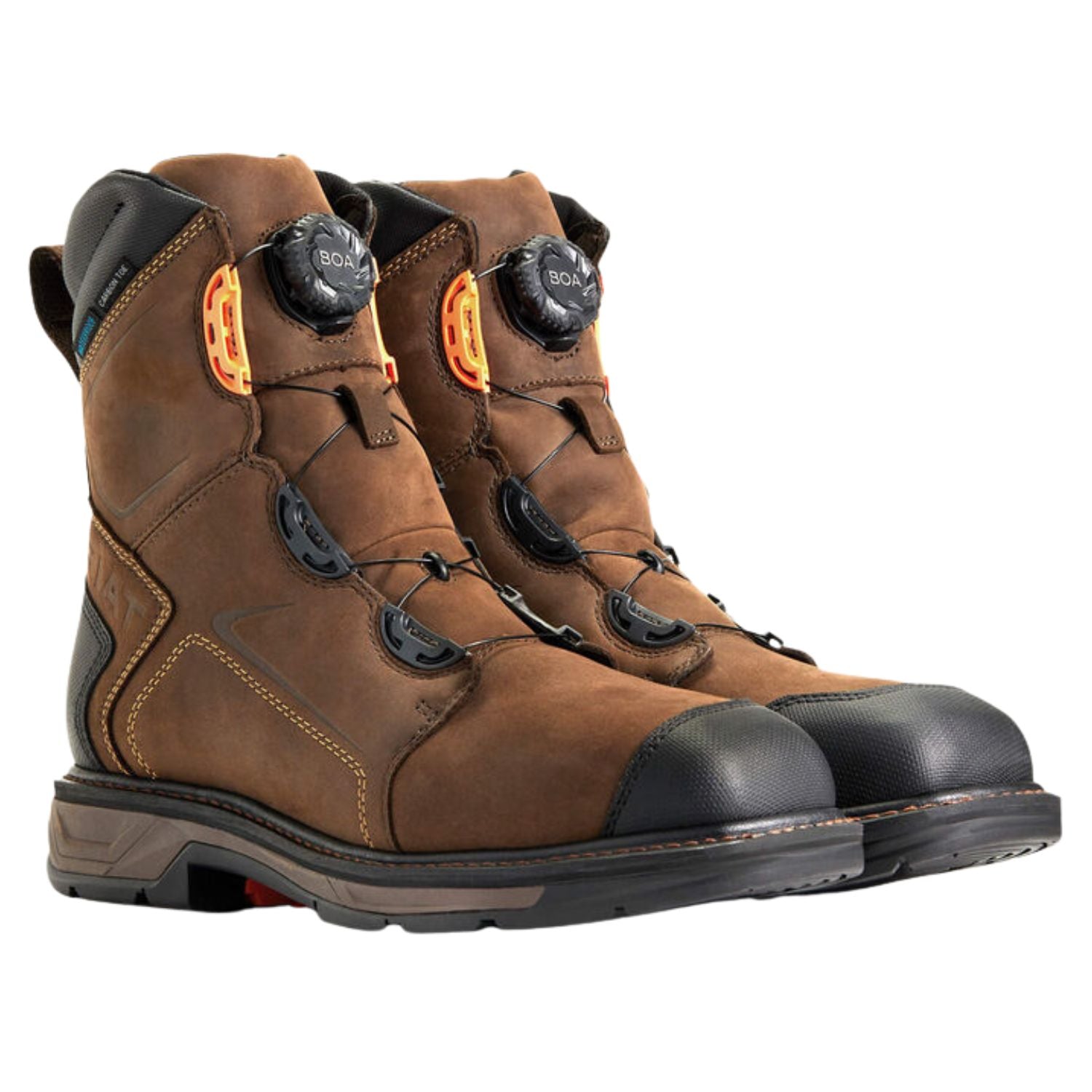 Ariat Mens WorkHog XT 8" BOA H2O Waterproof Electrical Hazard Leather Work Boot