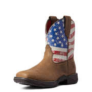 Ariat Womens Anthem Shortie Patriot Western Boot