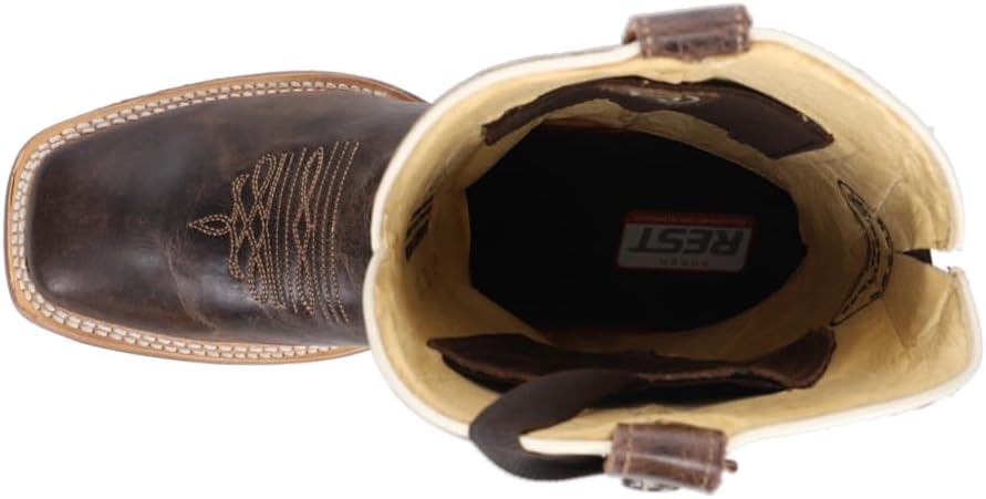 Roper Womens Ride 'Em Cowgirl Sidewinder Concealed Carry Leather Boots