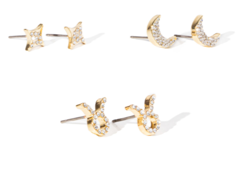 Soul Stacks Star Sign Mix & Match Earring Stacks