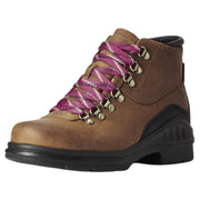 Ariat Womens Barnyard Lace H2O Waterproof Boot, Weathered Brown