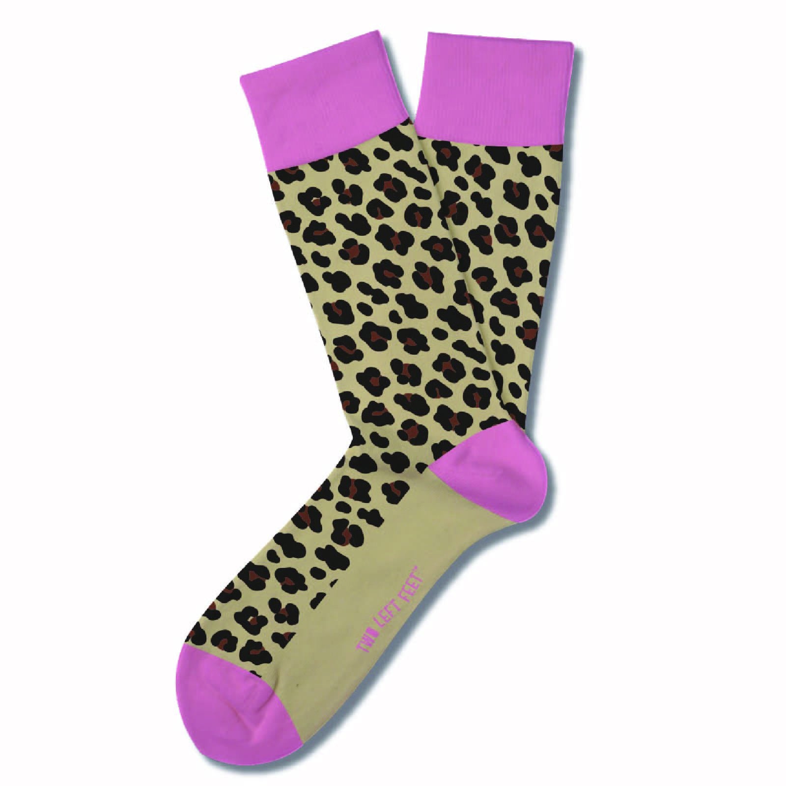 Two Left Feet Printed Adult Sock, Big Feet
