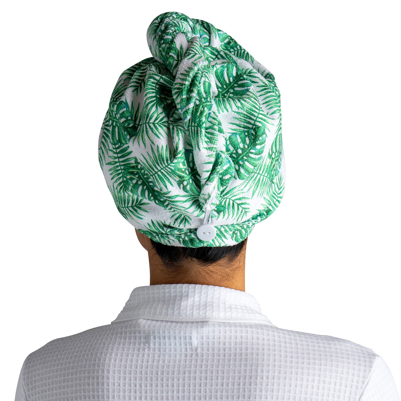 Lemon Lavender Plot Twist Microfiber Turbo Hair Wrap Towel