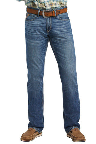 Ariat Mens M8 Modern TekStretch Bodine Slim Leg Denim Jeans