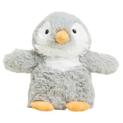 Warmies Heatable Lavender Scented Stuffed Animal 13" Plush (Grey Penguin)