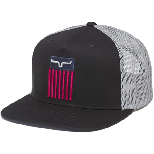 Kimes Ranch Cody Adjustable Snapback Cap Hat, Black