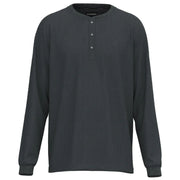Hooey Mens Asphalt Long Sleeve Thermal Henley T-Shirt