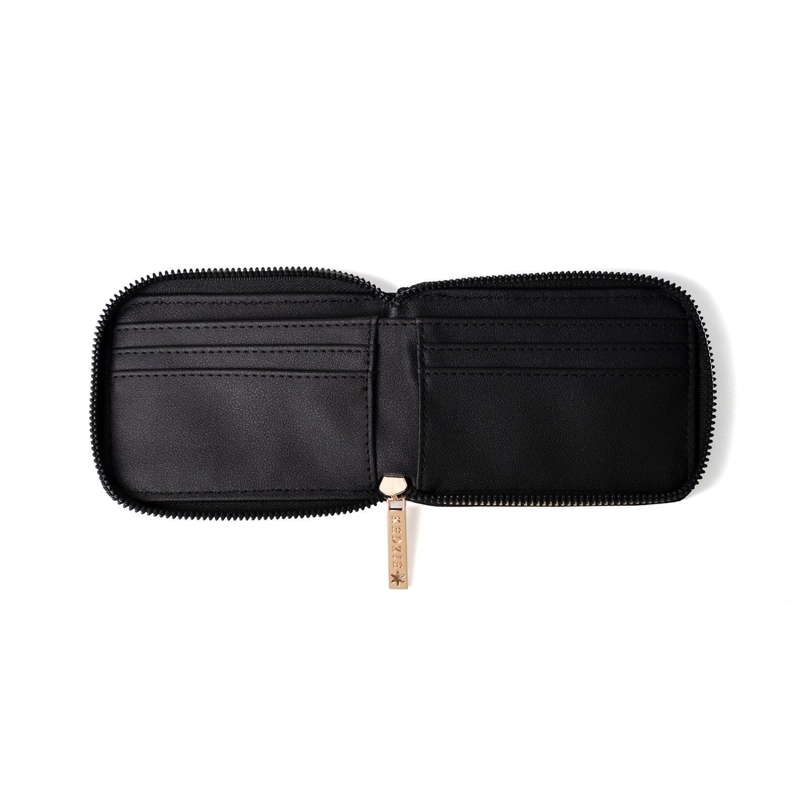Kedzie Womens Textured Vegan Leather Essentials Only Pocket Wallet