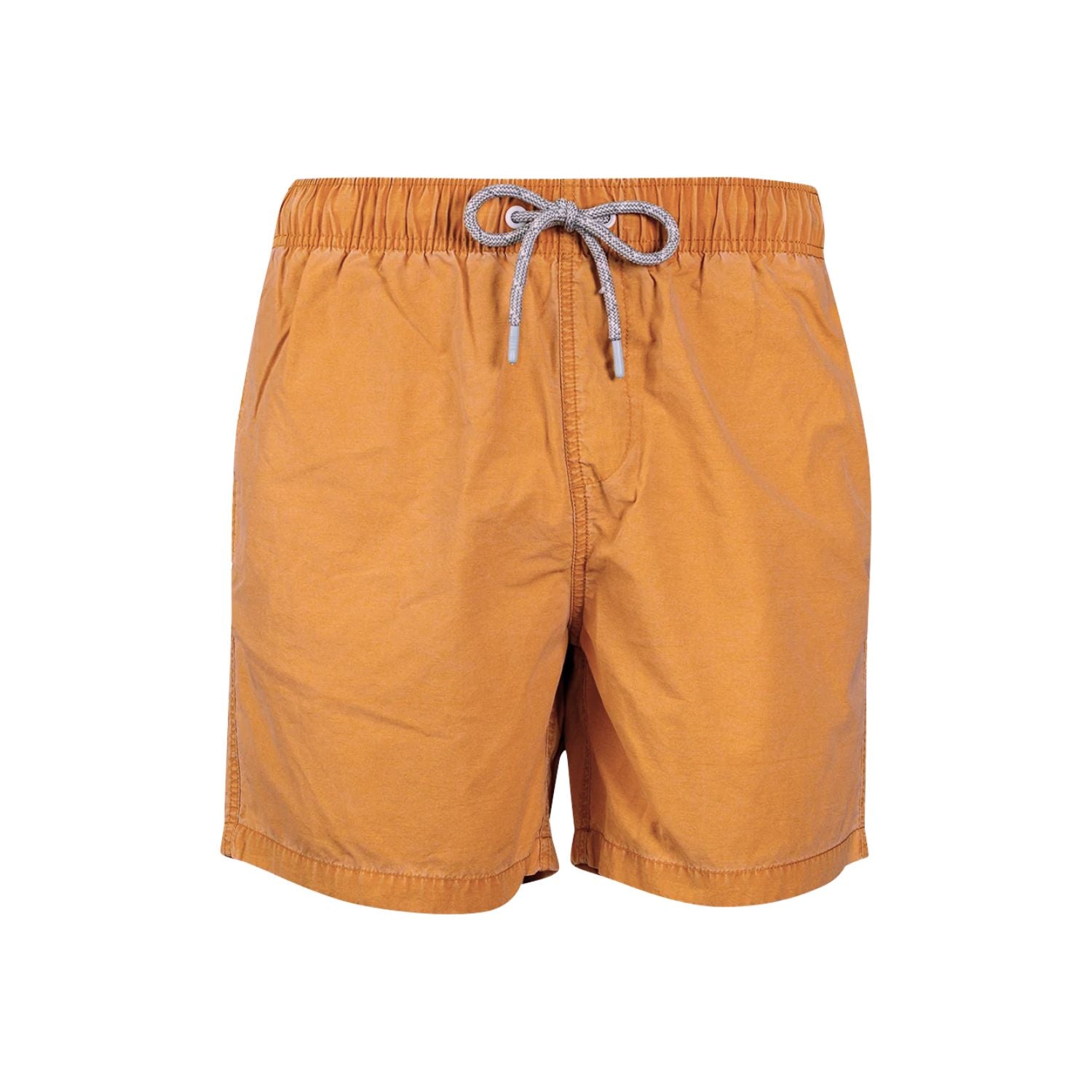Heat Swimwear Mens Swim Trunks, Washed Orange