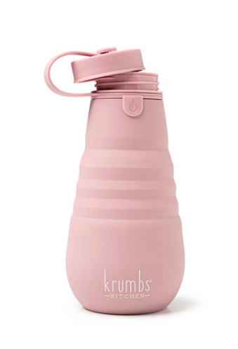 Krumbs Kitchen Essentials Collapsible Silicone Water Bottle