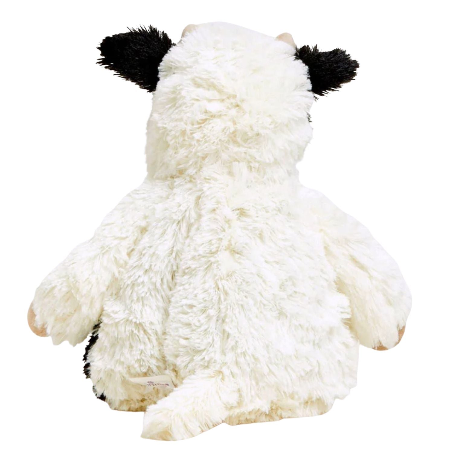 Warmies Heatable Lavender Scent Cozy 13" Plush, Black and White Cow