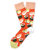 Two Left Feet Printed Adult Sock, Small Feet