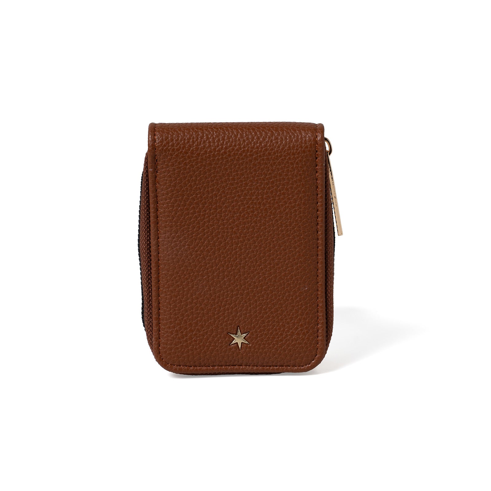 Kedzie Womens Textured Vegan Leather Essentials Only Pocket Wallet