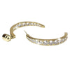 Jacqueline Kent Split Hoop Earrings