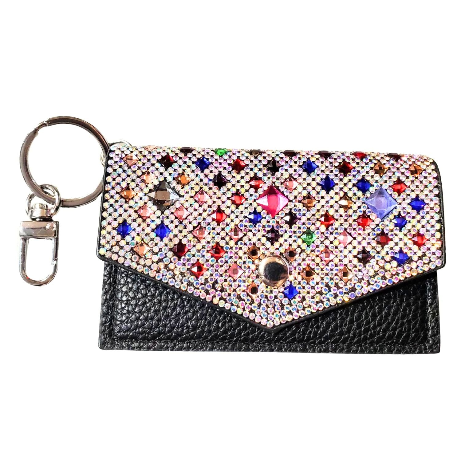 Jacqueline Kent Crystal Embellished Card Purse
