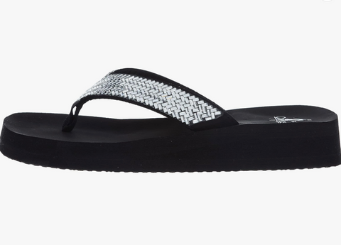 Corkys Womens Hey Girl Floatie Slip-on Adjustable Waterproof Slide Sandal