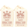 Greenwich Bay Trading Co. Herbal Soaps in a Sack, 6.4oz, Tomato Basil, 2 Pack