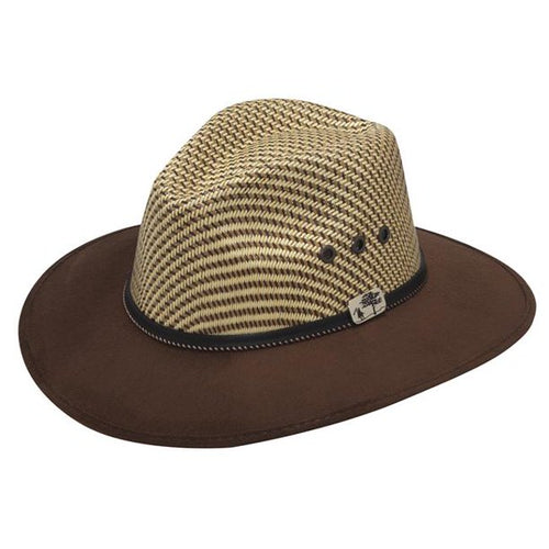 Alamo Hats Mens Bangora Tycoon Western Hat (Two-Tone, 7)