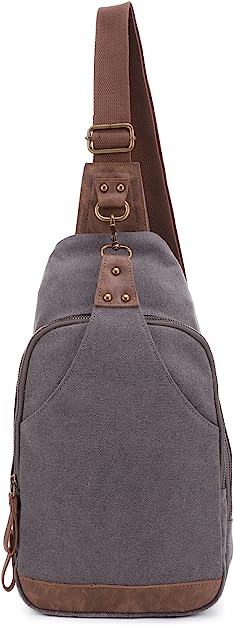 Jessie James Glacier Canvas Sling Shoulder Concealed Backpack