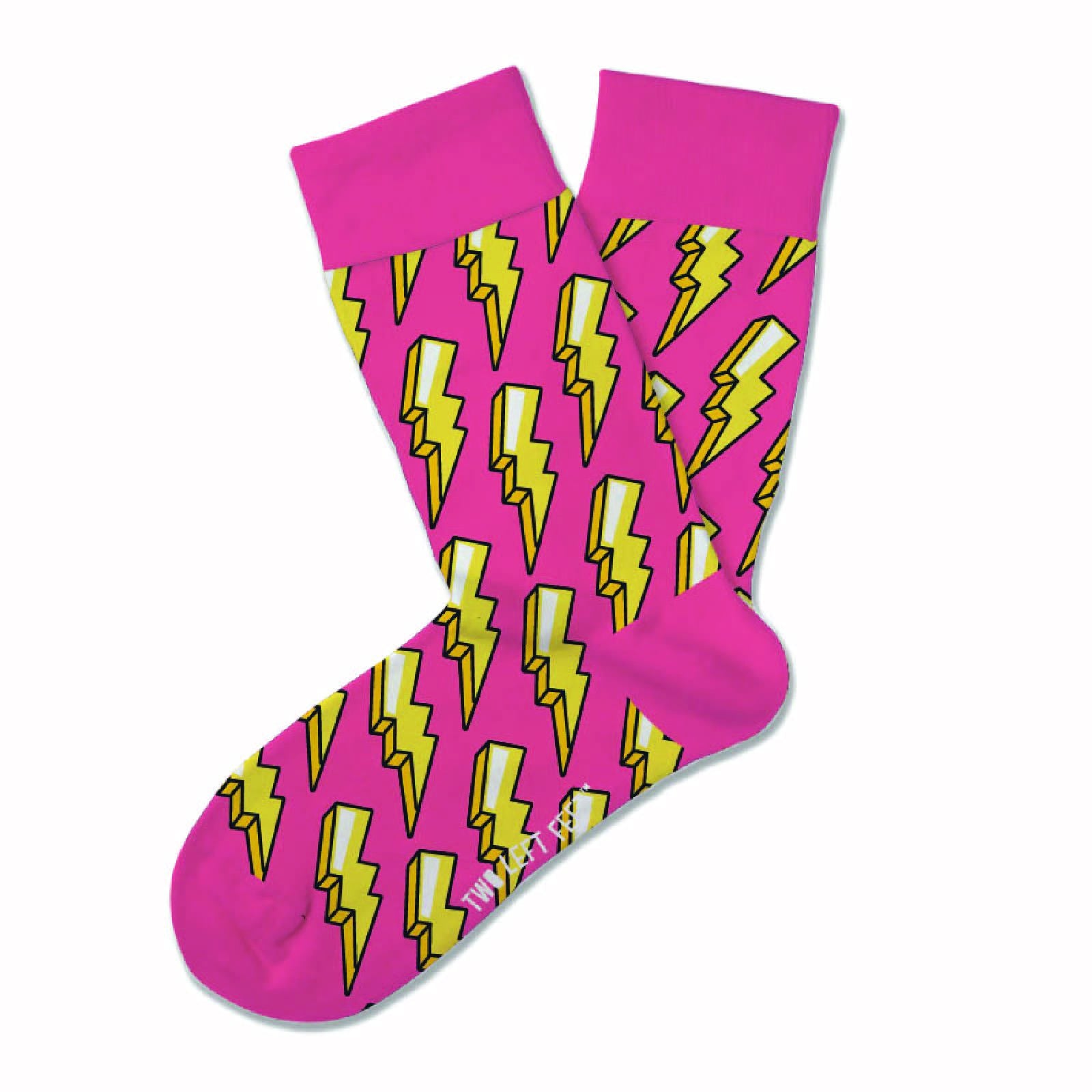 Two Left Feet Printed Kid Sock, Big Feet