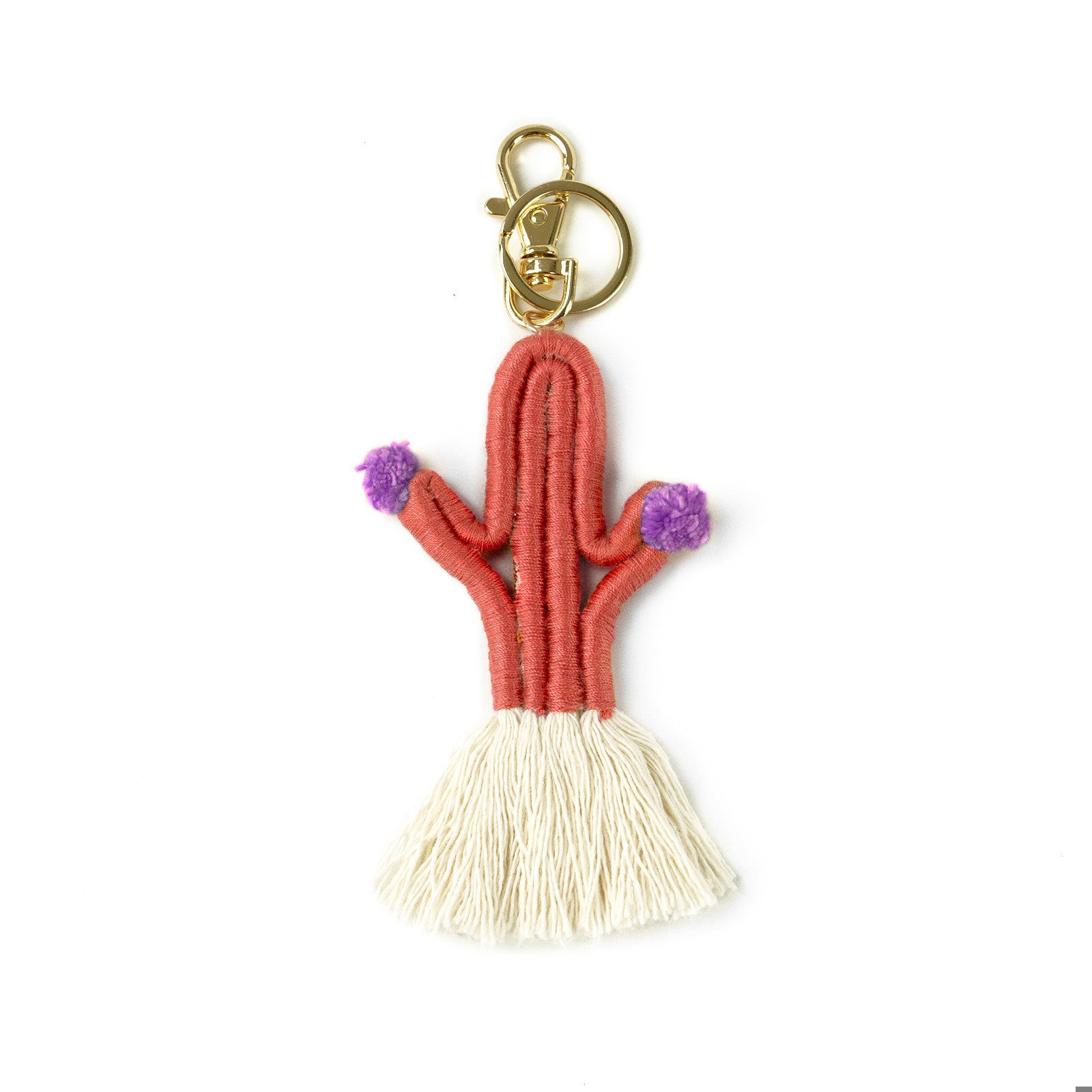 Olivia Moss Yucatan Macrame Charm Keychain