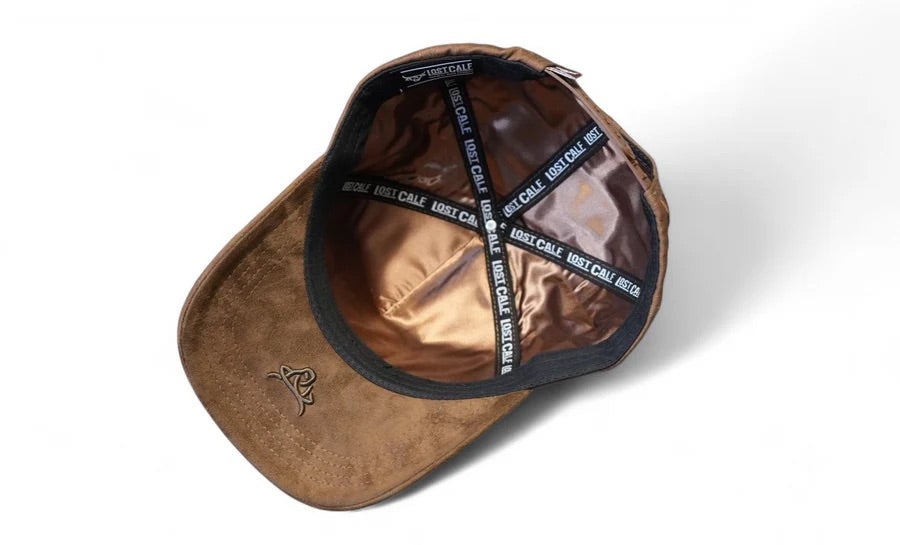 Lost Calf All Star Brown A-Frame Embroidered and Rhinestone Embellished Hat