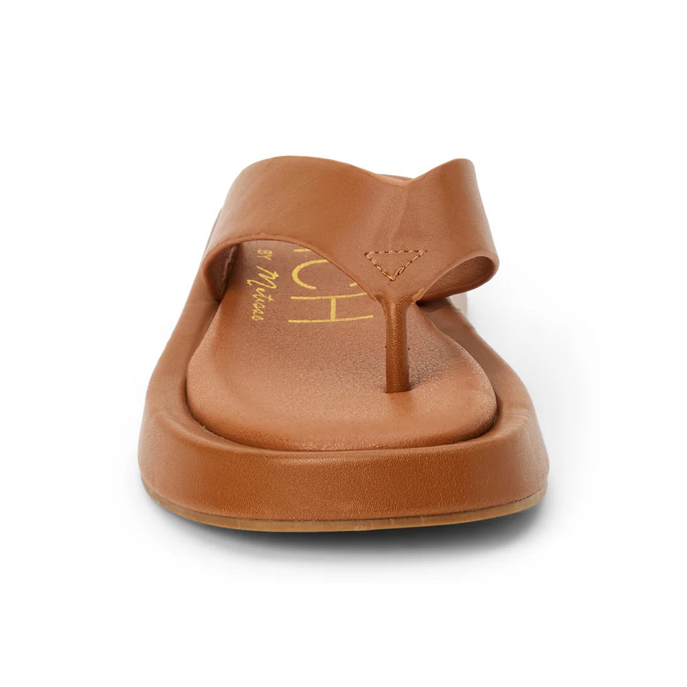 Beach by Matisse Footwear Mallorca Faux Leather Platform Flip Flop Sandal-Cognac