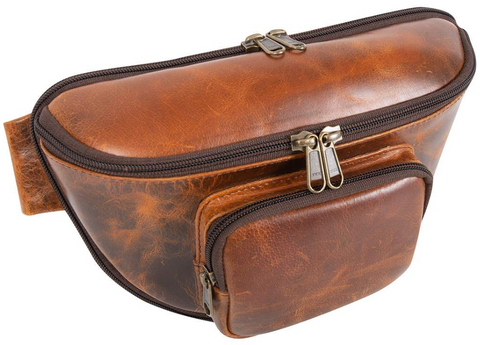 Cashel Distressed Leather Fanny Pack