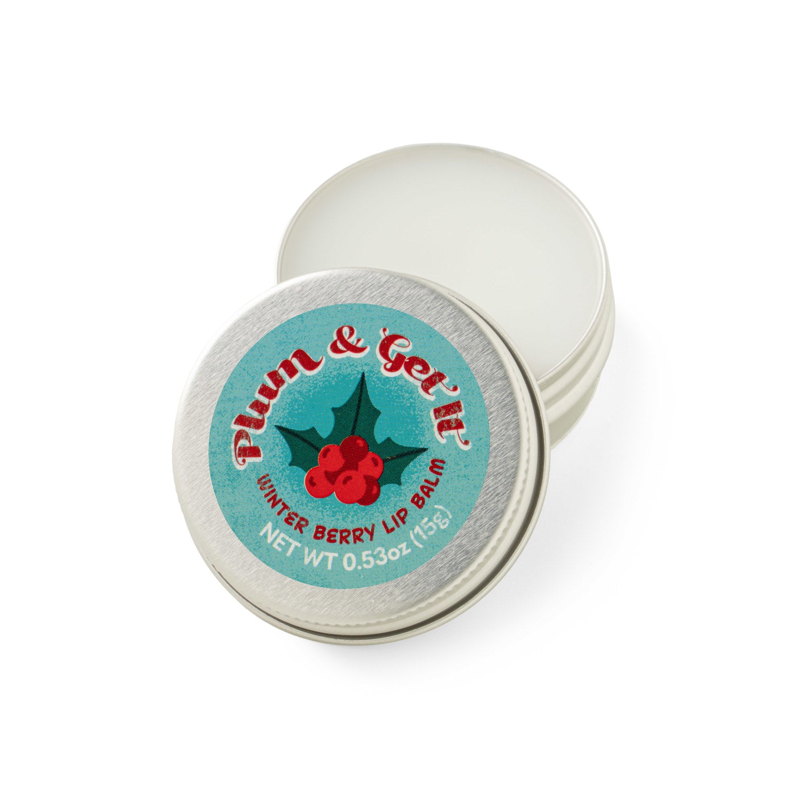 Two Left Feet Smart Mouth Holiday Beeswax, Coconut Oil, Vitamin E Lip Balm