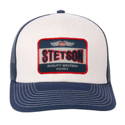 Stetson Quality Western Goods Patch Adjustable Snapback Trucker Cap Hat
