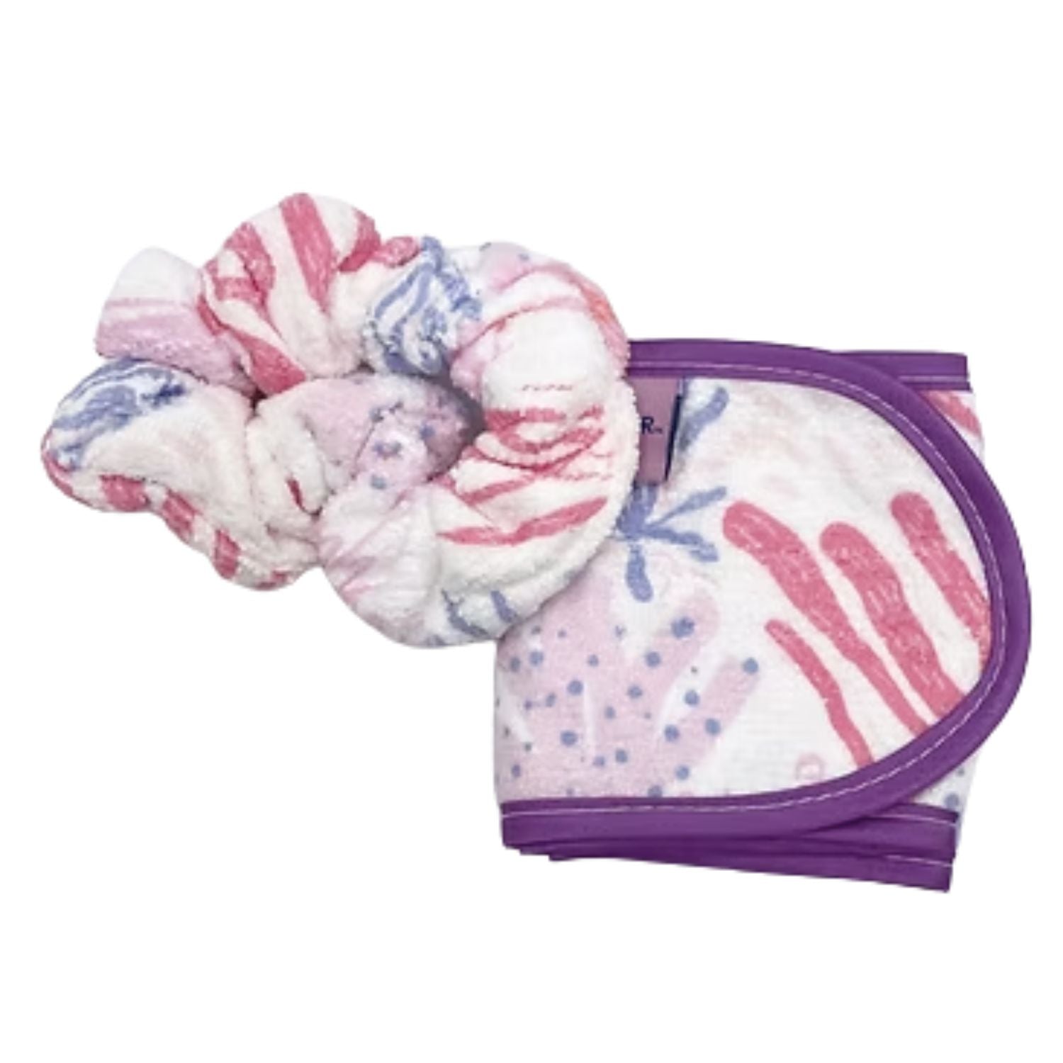 Lemon Lavender High & Dry Microfiber Scrunchie & Headband Duo