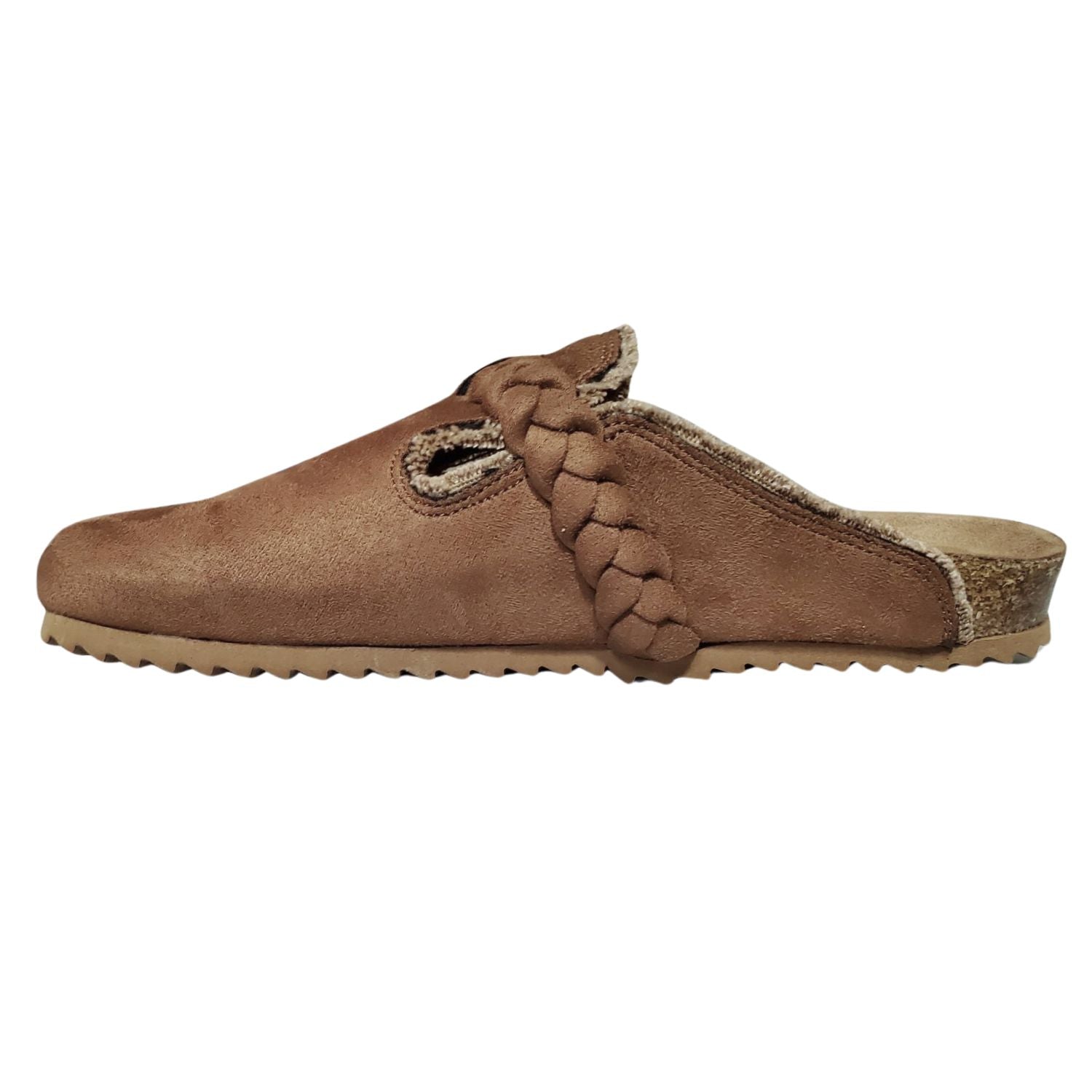 Very G Womens Iris 3 Mule Slip On Shoe, Tan