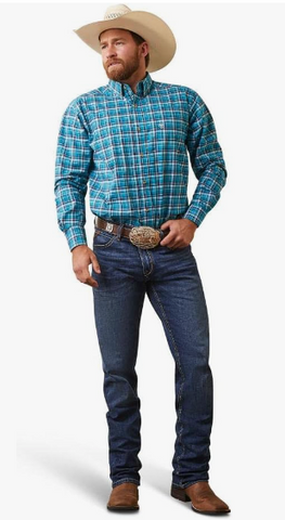 ARIAT Men's Pro Series Krew Fitted Shirt