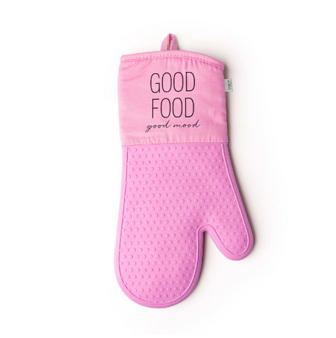 Krumbs Kitchen Homemade Happiness Silicone Oven Mitts