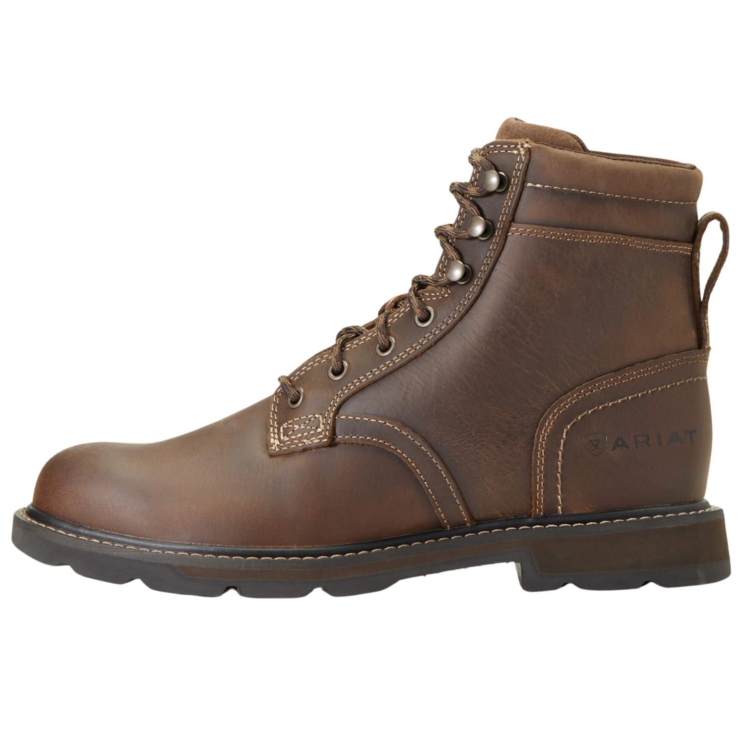 Ariat Mens Groundbreaker 6" Soft Toe Electrical Hazard Work Boots