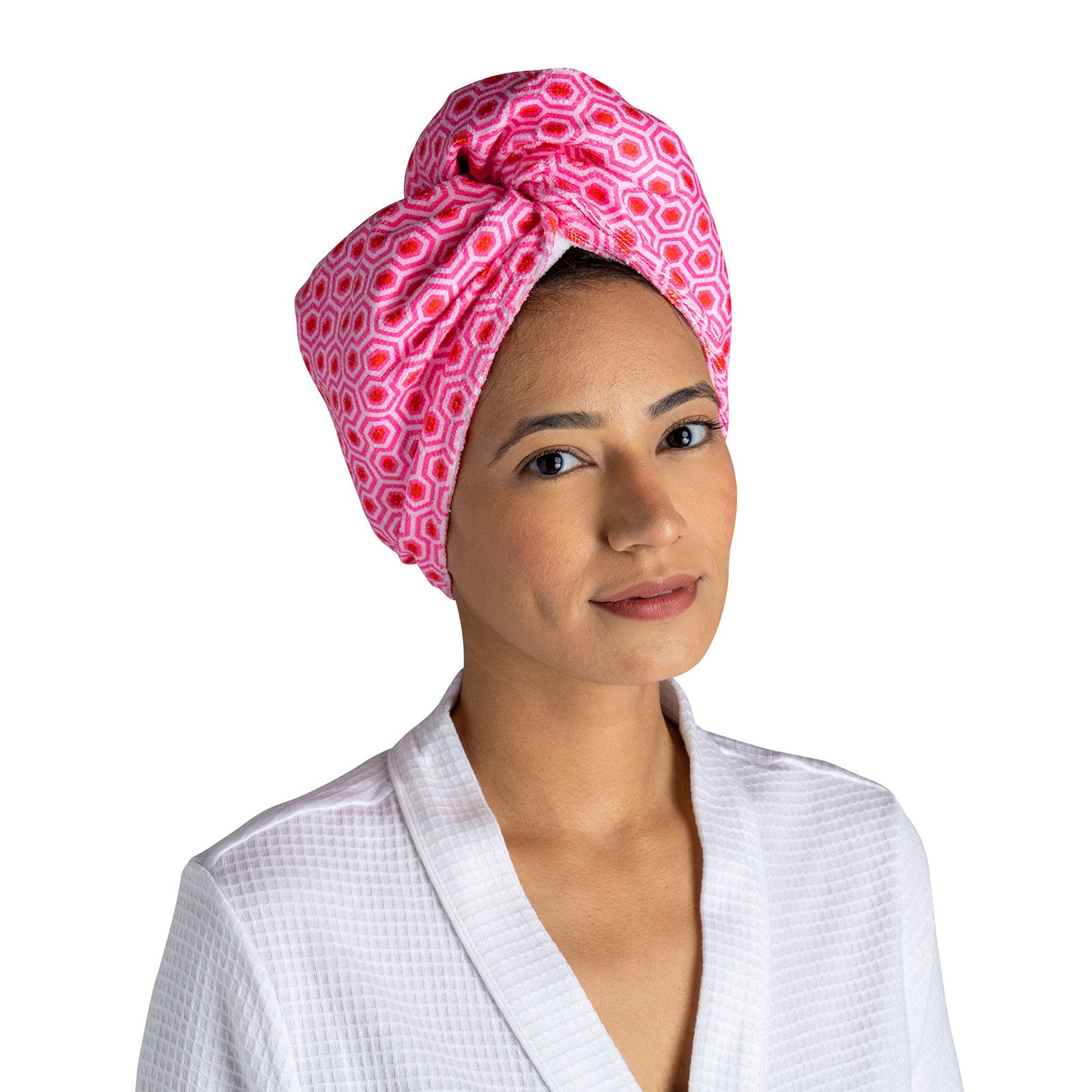 Lemon Lavender Plot Twist Microfiber Turbo Hair Wrap Towel