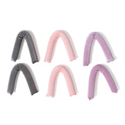 Lemon Lavender How We Roll Velvet No Heat Jumbo Size Hair Rollers