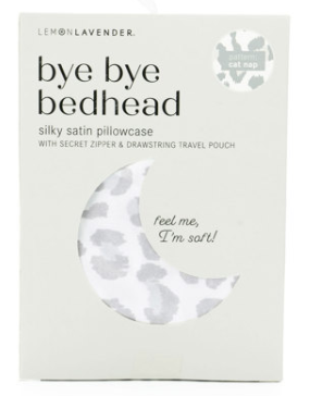 Lemon Lavender Bye Bye Bedhead Silky Satin Pillowcase, 20 x 28"