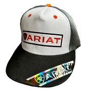 Ariat Mens Baseball Cap, Adjustable Soft Mesh Snapback, OSFM