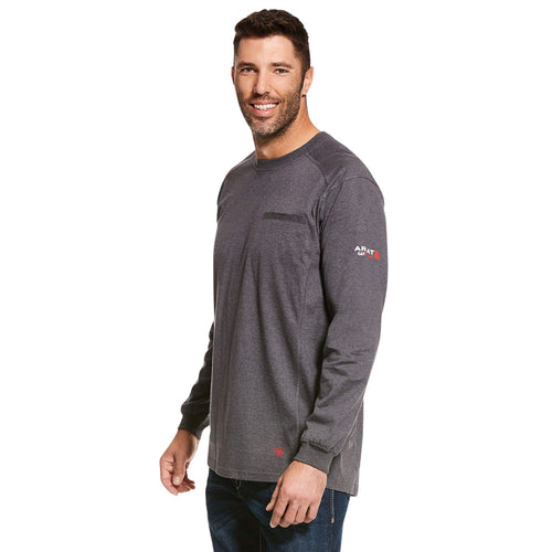 Ariat Mens FR Air Heartland Texas Independence SMU Long Sleeve Tee