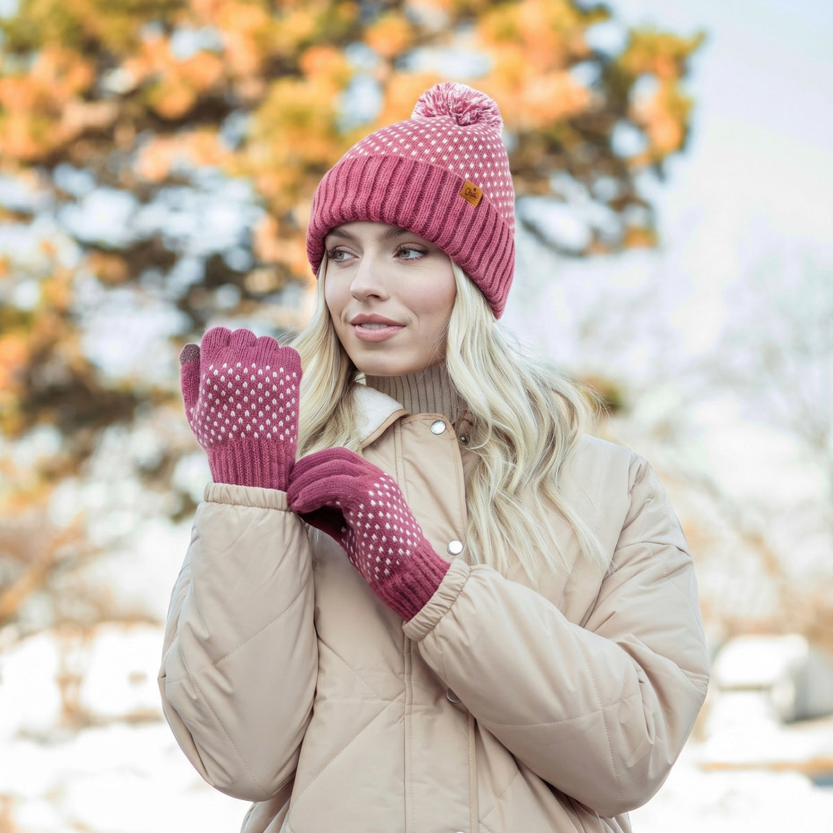 Britt's Knits Arrow Pattern Highland Gloves