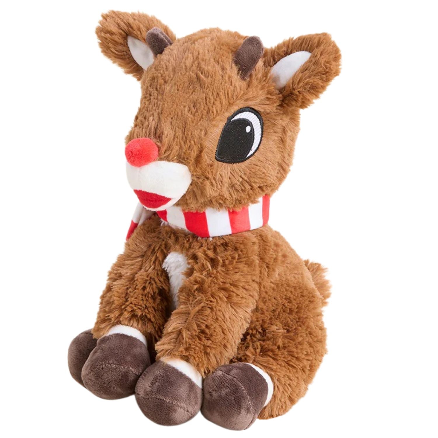 Warmies Rudolph Reindeer with Scarf Microwavable Scented Plush Stuffed Animal