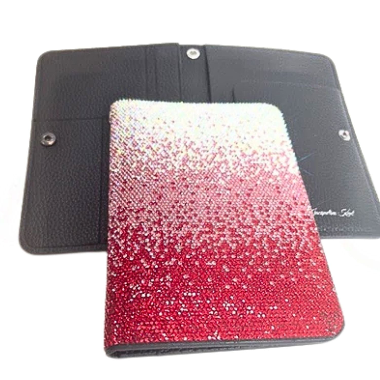 Jacqueline Kent Crystal Embellished Passport Holder