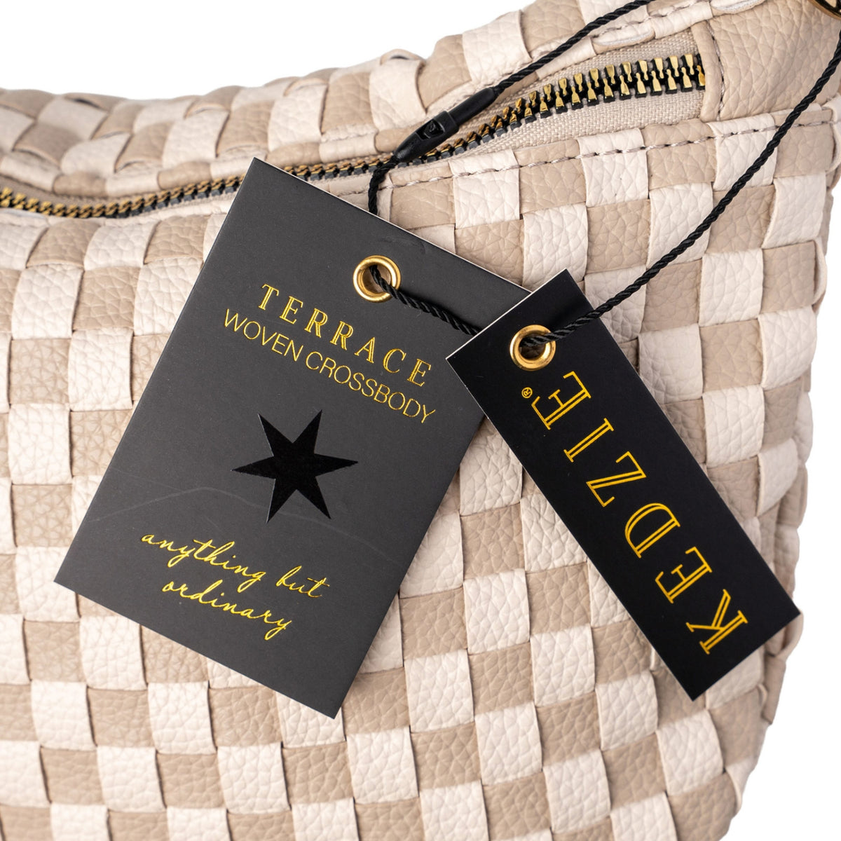 Kedzie Terrace Woven Crossbody Bag