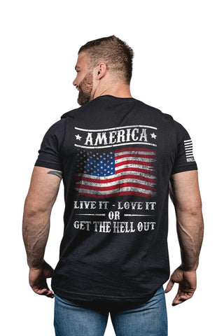 Nine Line Mens GTHO Short Sleeve Patriotic T-Shirt