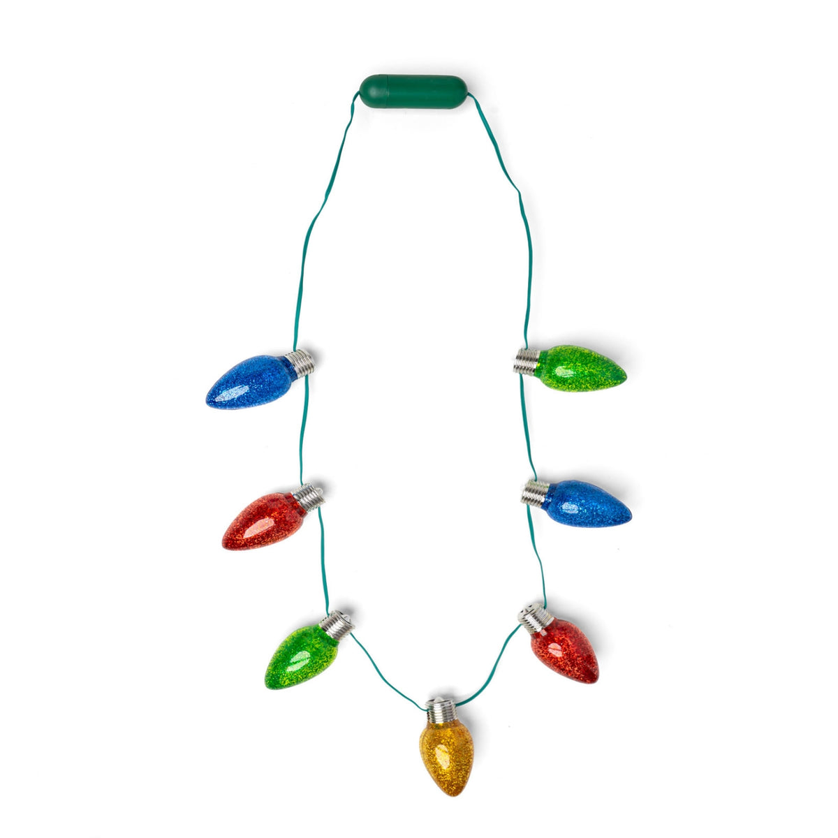 Lotsa Lites Jumbo Sparkling Flashing Holiday Necklace