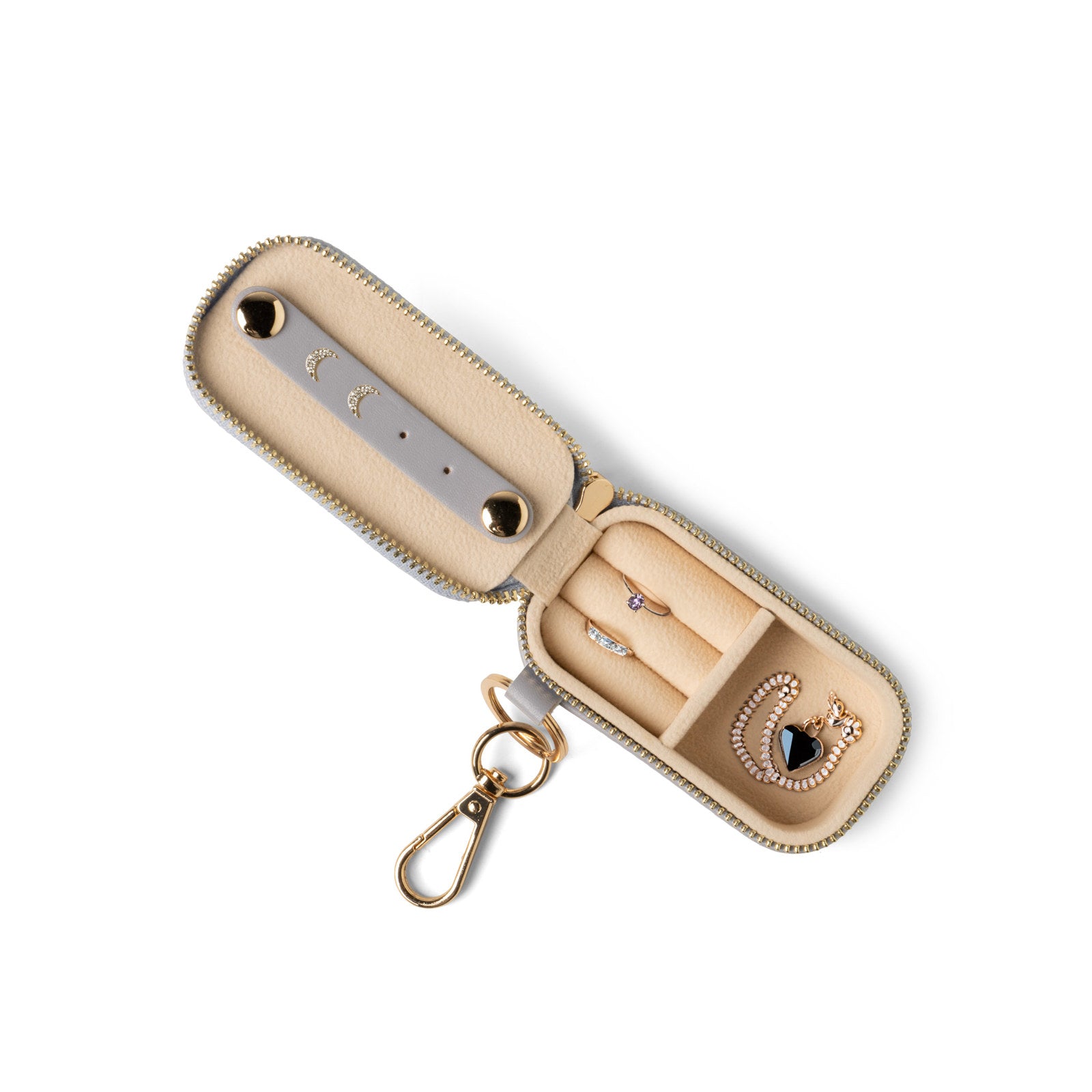 Crush Lost Without You Jewelry Travel Keychain Case