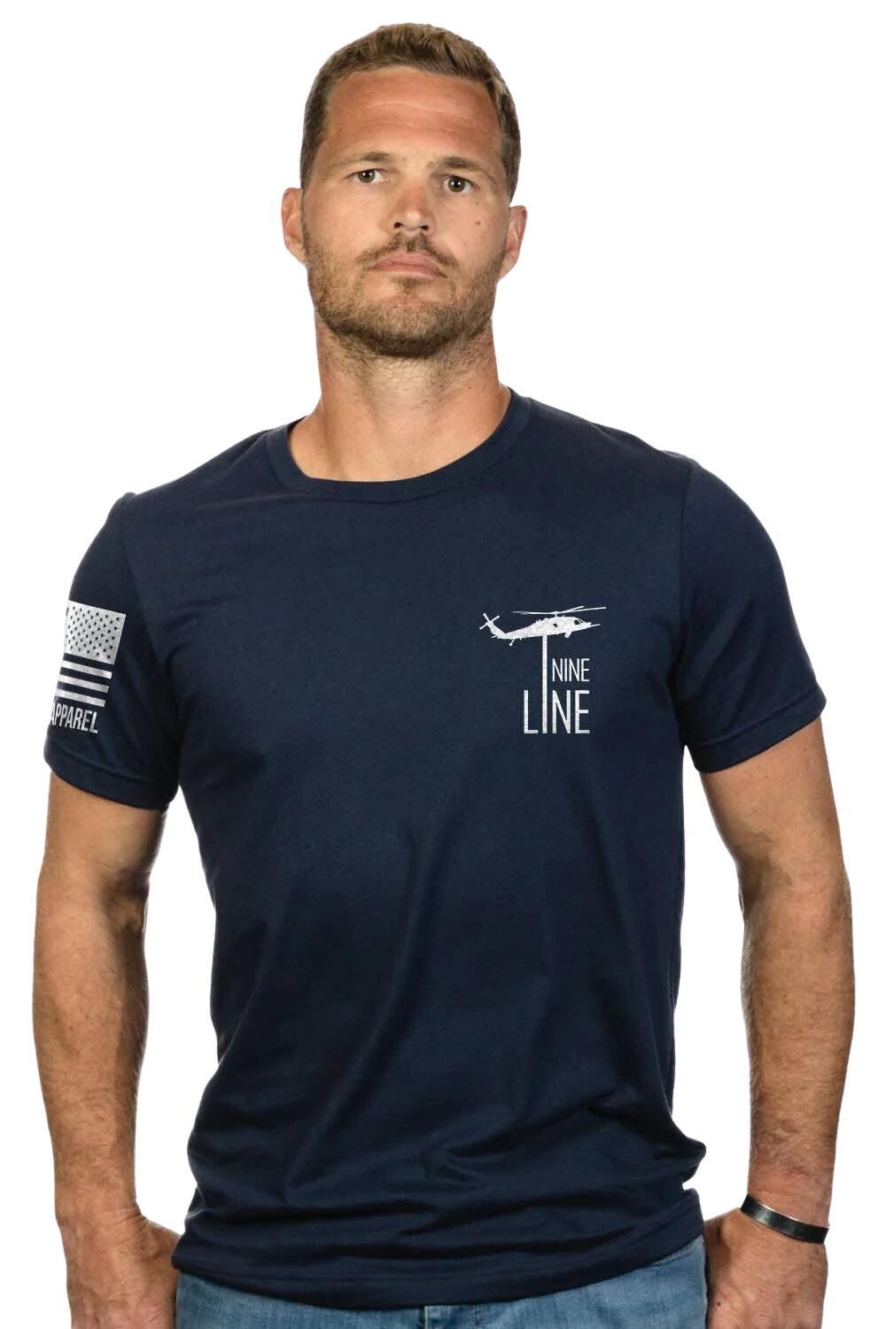 Nine Line Mens Land Shark Short Sleeve T-Shirt